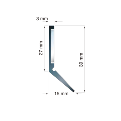 Raclor pentru ghidaje FBA-V flex P39